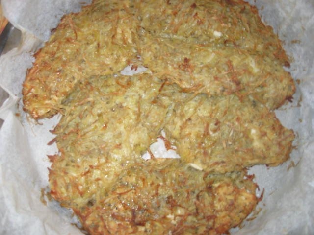 Cambulă în crustă de cartofi