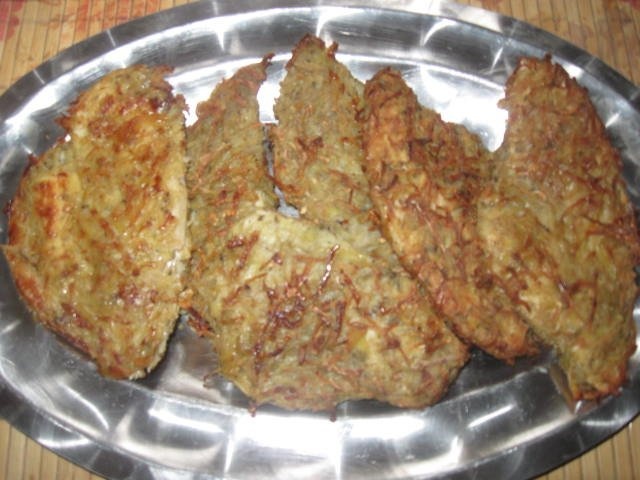 Cambulă în crustă de cartofi