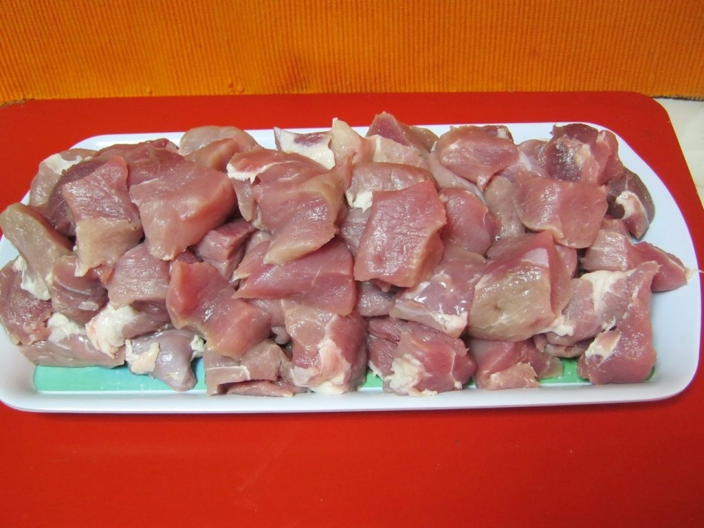 Curry de porc cu chutney de mango