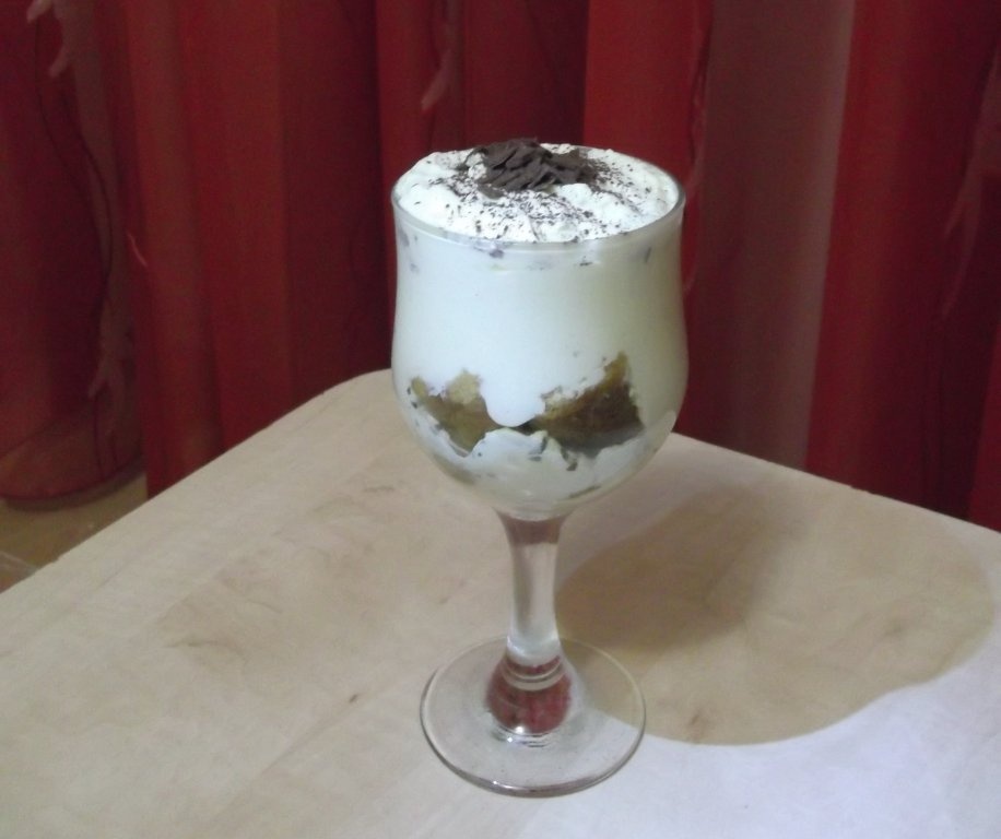 Tiramisu cu branza proaspata