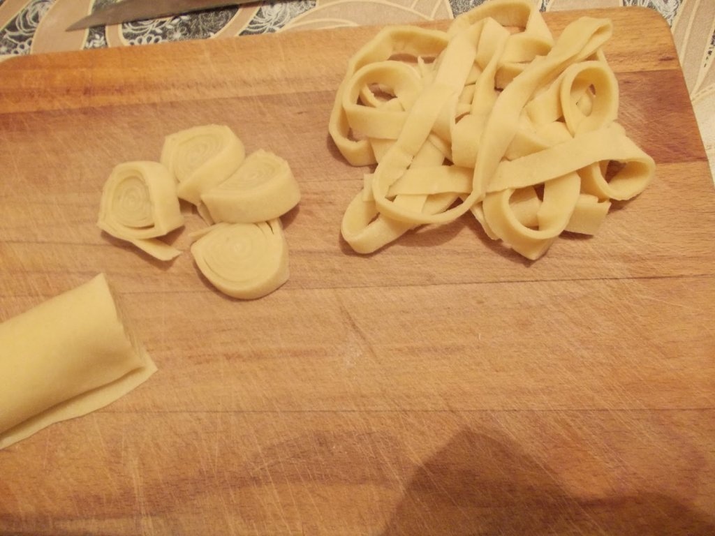 Tagliatelle (de casa) cu sos bolognese