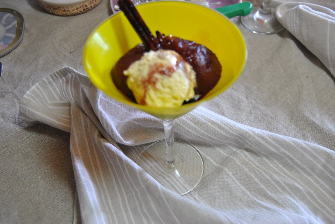 Pere îmbãtate în vin de Porto