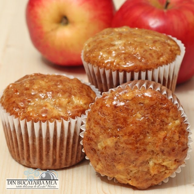 Briose cu mere si ghimbir