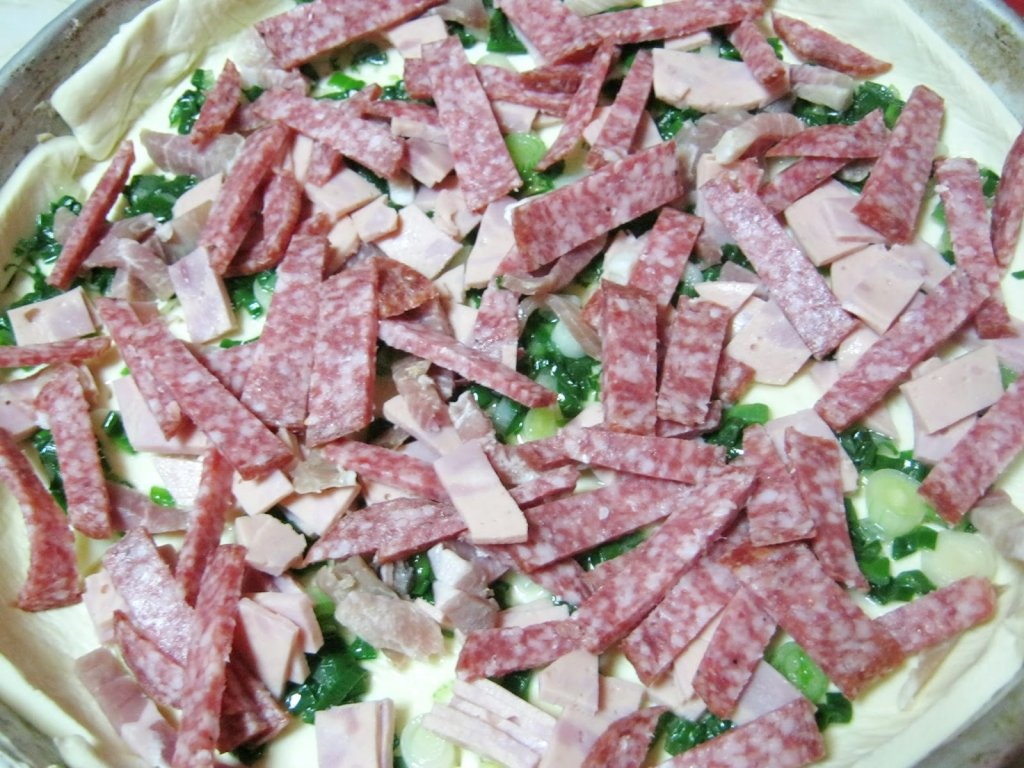 Tarta omleta de prepelita