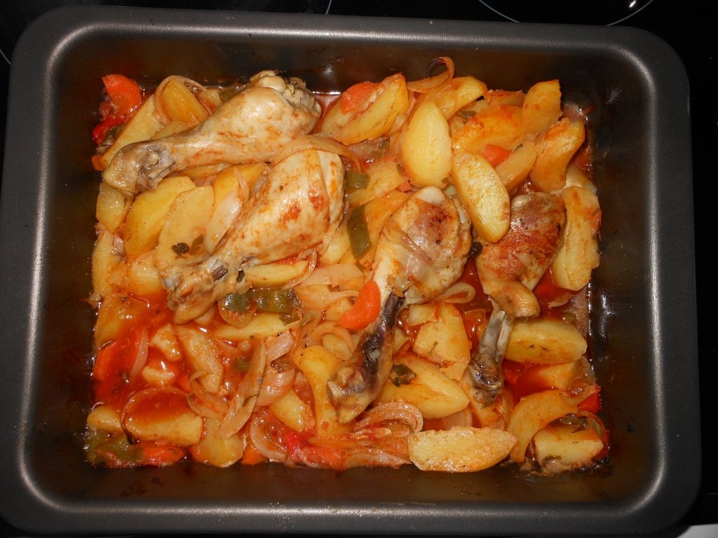 Pulpe la cuptor cu legume