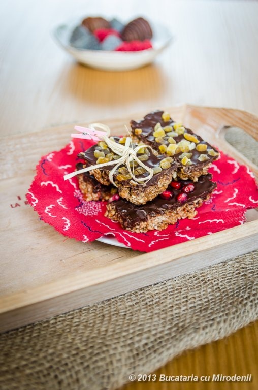 Batoane cu cereale, finetti si goji