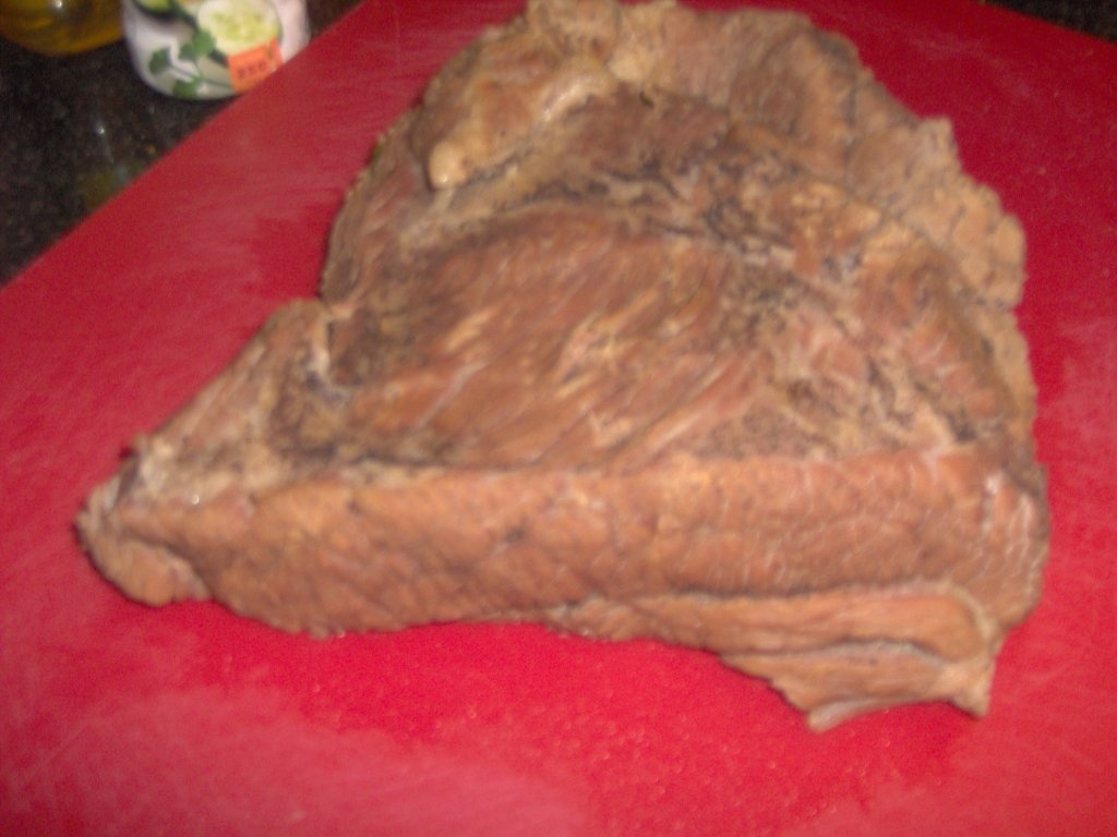 Cow beaf - pastrama din piept de vaca