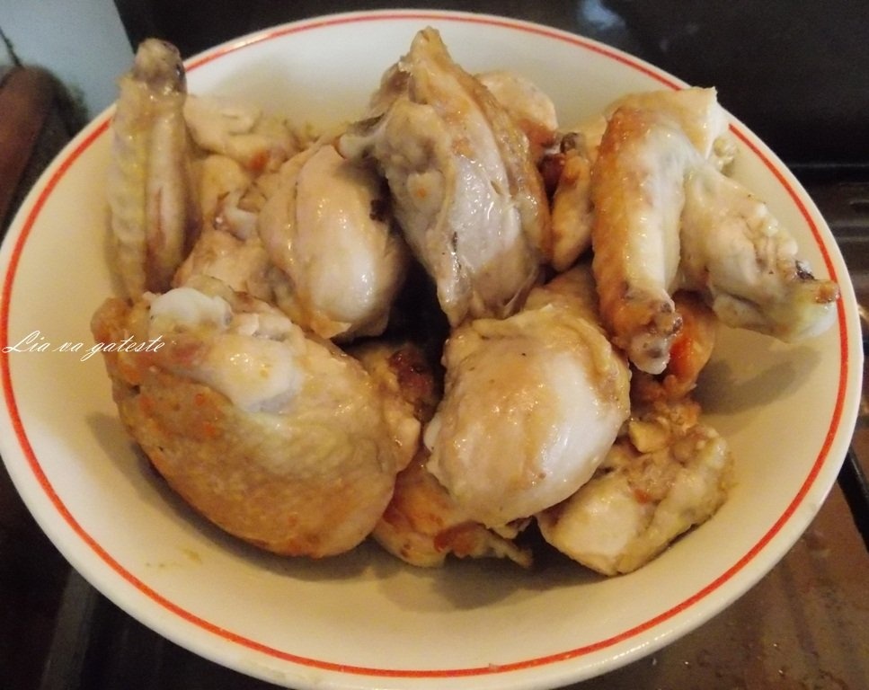 Pilaf de orez cu pui si fenicul