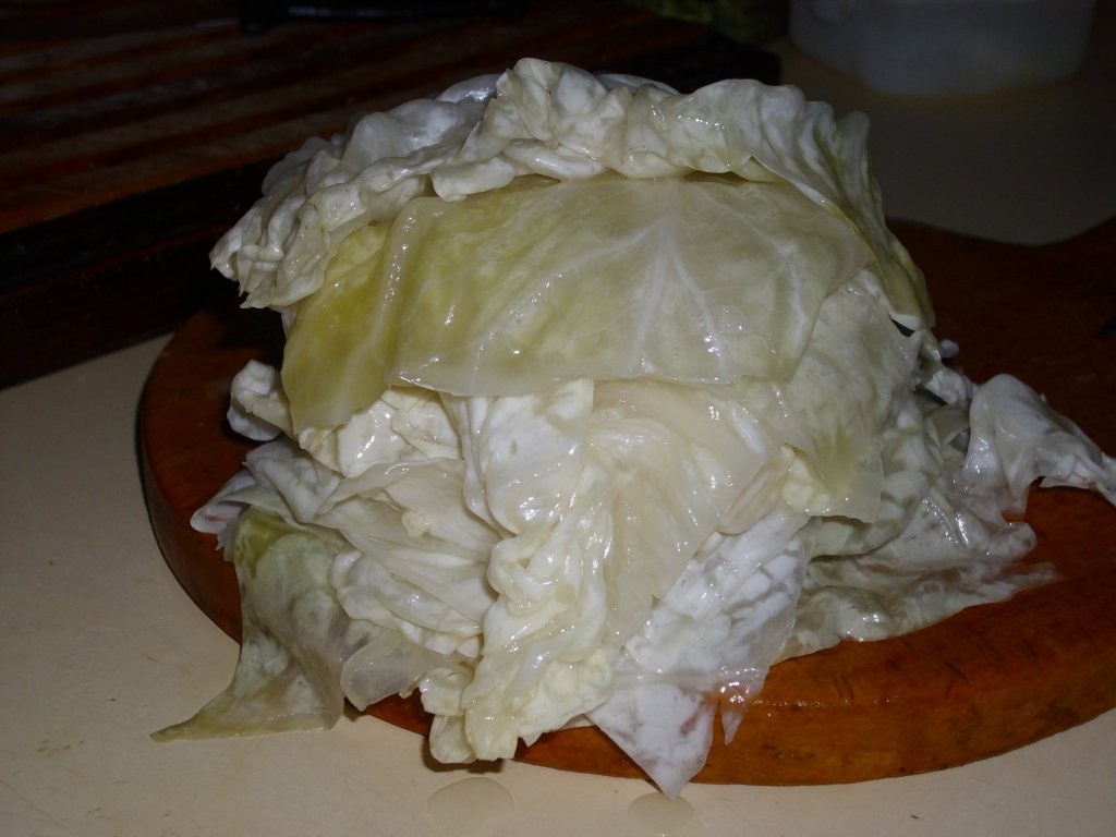 Sarmale in foi de varza murata