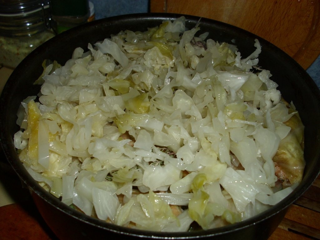 Sarmale in foi de varza murata