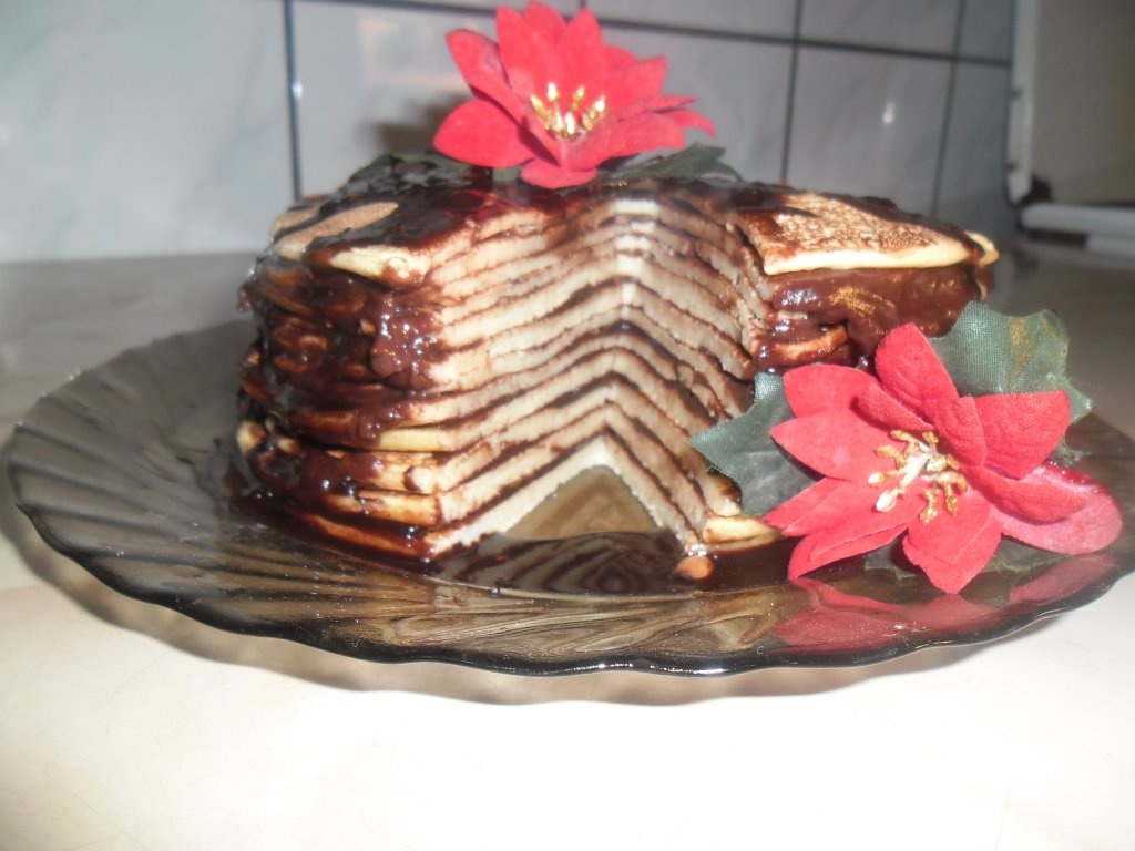 Pancakes cu ciocolata