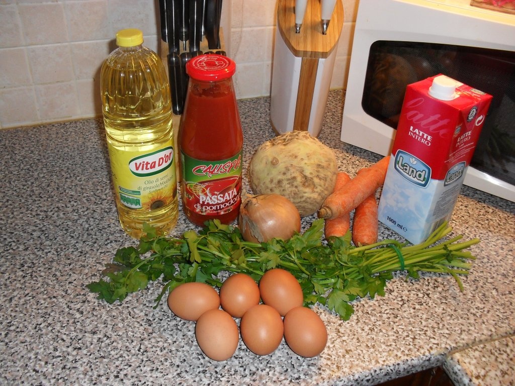 Supa crema de rosii cu ou