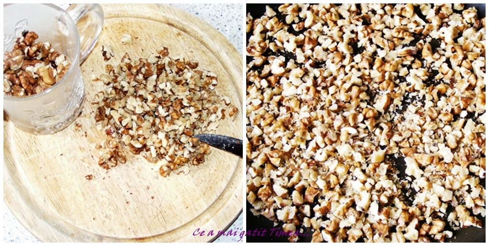 Foi de napolitana cu nuca si caramel