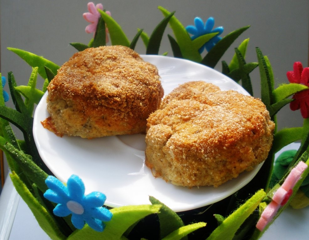 Fishburger sau Chiftele de peste la cuptor