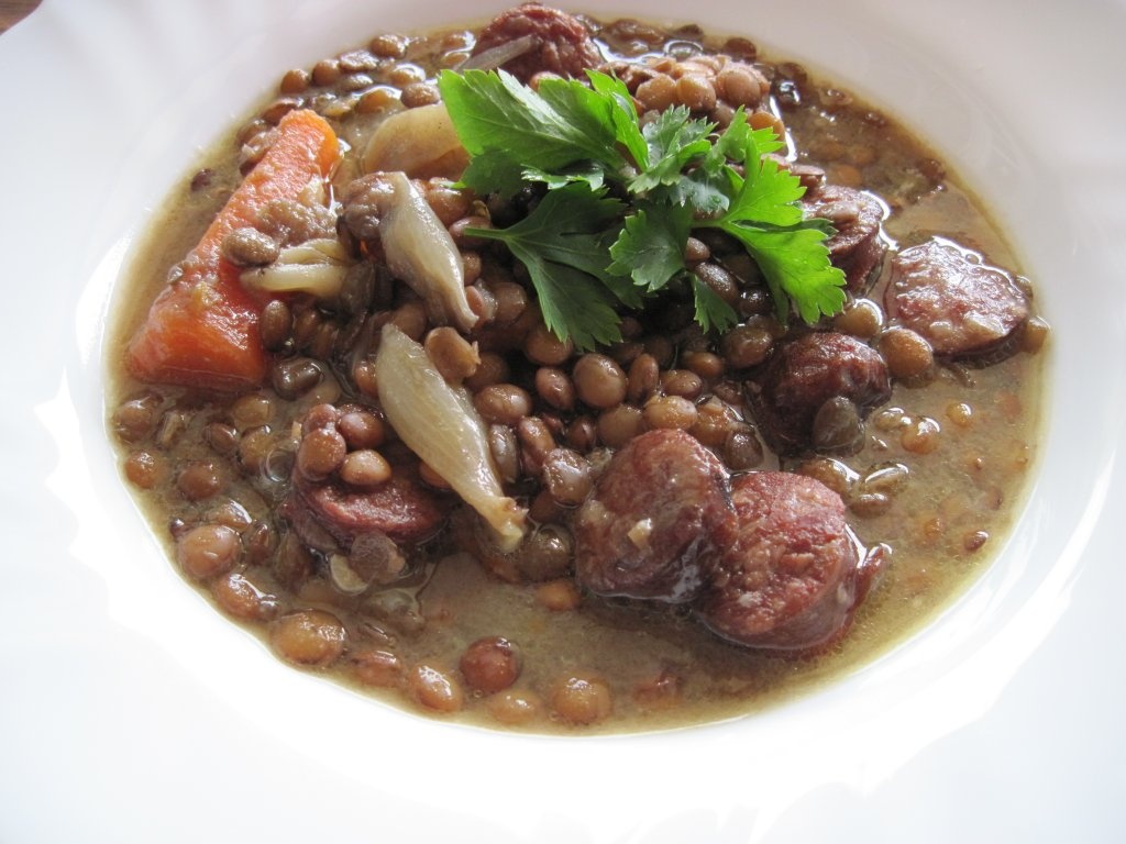 Ciorba de linte verde