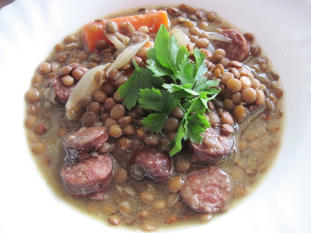 Ciorba de linte verde