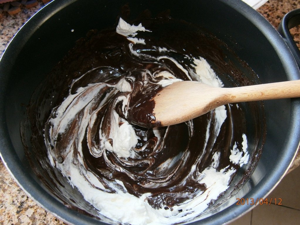 Cheesecake "After eight"