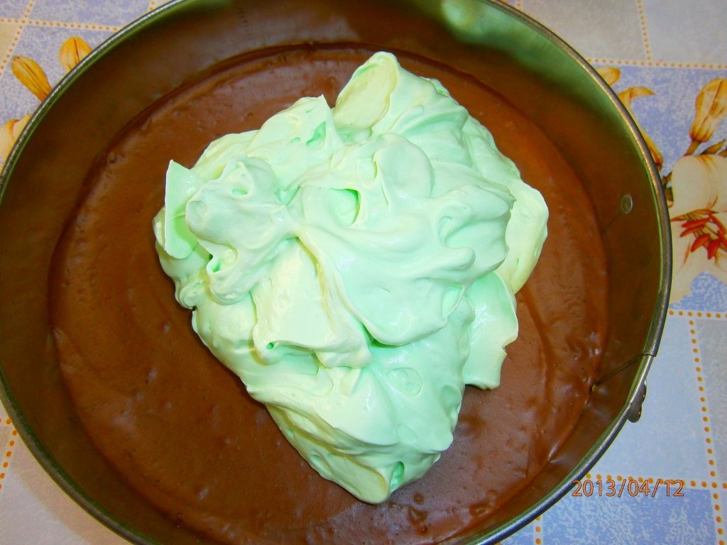 Cheesecake "After eight"