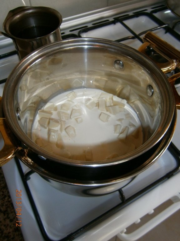 Cheesecake "After eight"