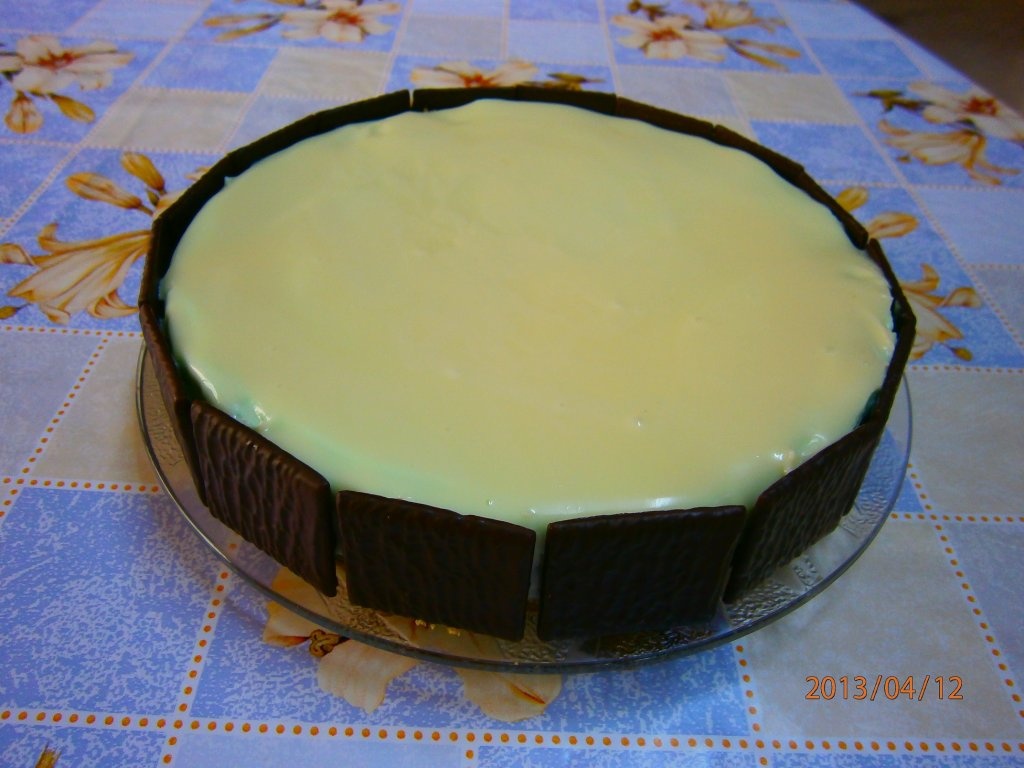Cheesecake "After eight"