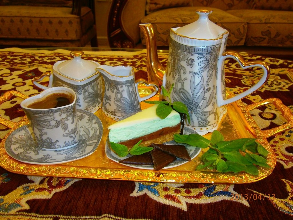 Cheesecake "After eight"