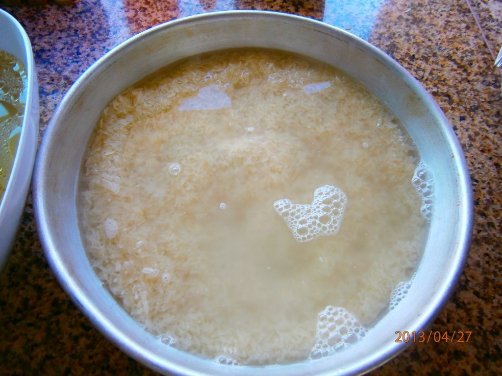 "Kabsa" cu pui si stafide