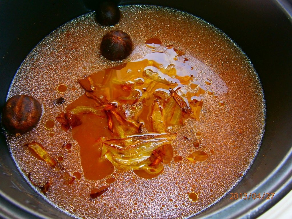 "Kabsa" cu pui si stafide