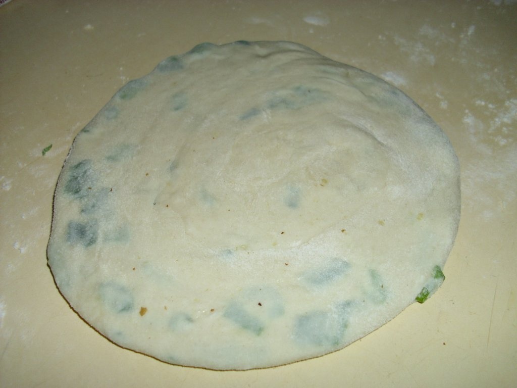 Turtite cu ceapa verde