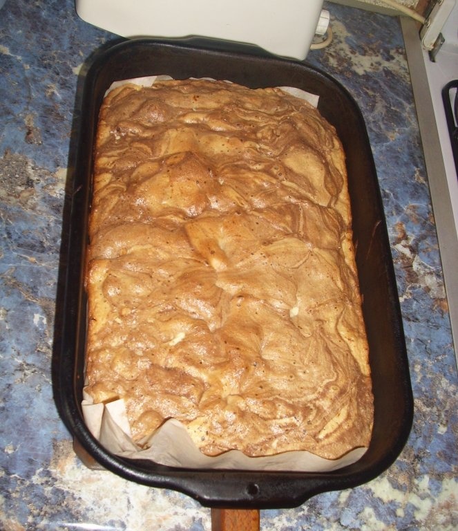 Chec cu nuca si ciocolata