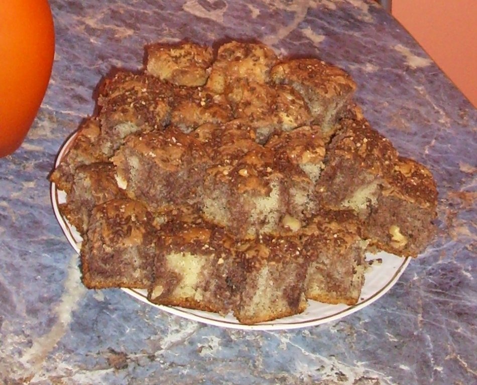 Chec cu nuca si ciocolata