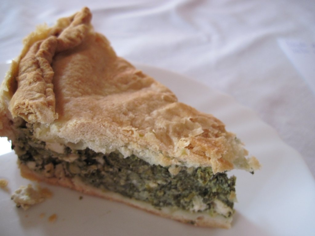 Placinta cu spanac si feta