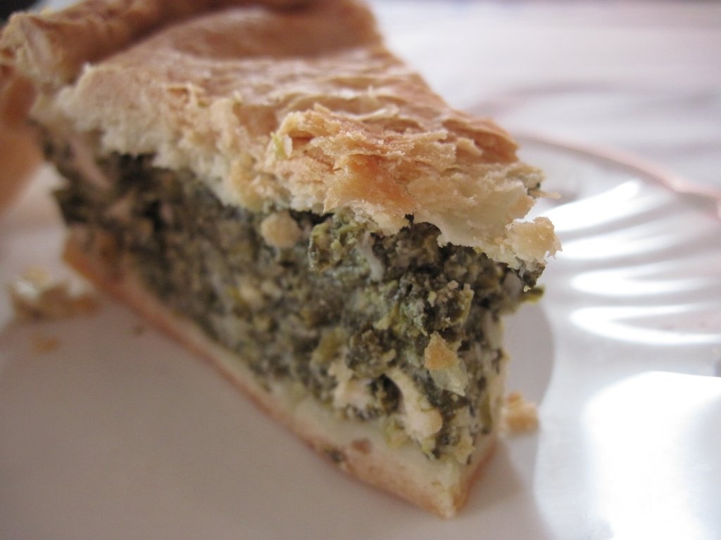 Placinta cu spanac si feta