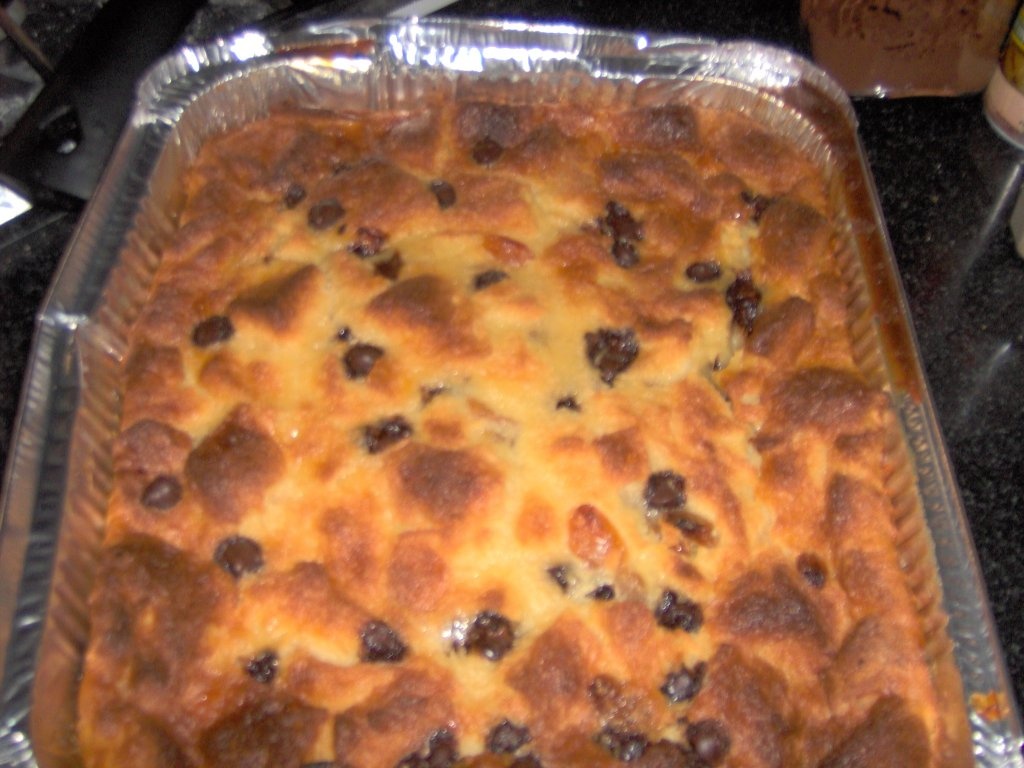 Budinca delicioasa din paine veche