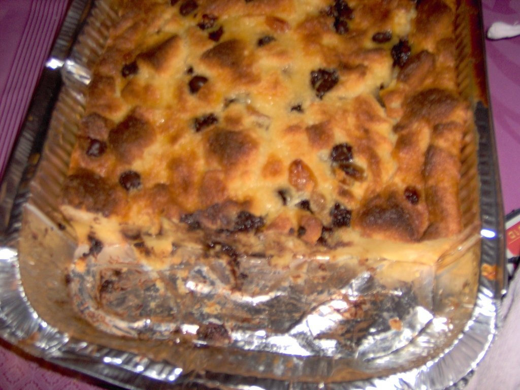 Budinca delicioasa din paine veche