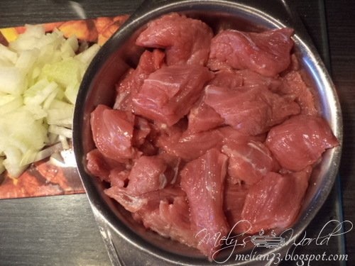 Tocanita de vita / Stoofvlees