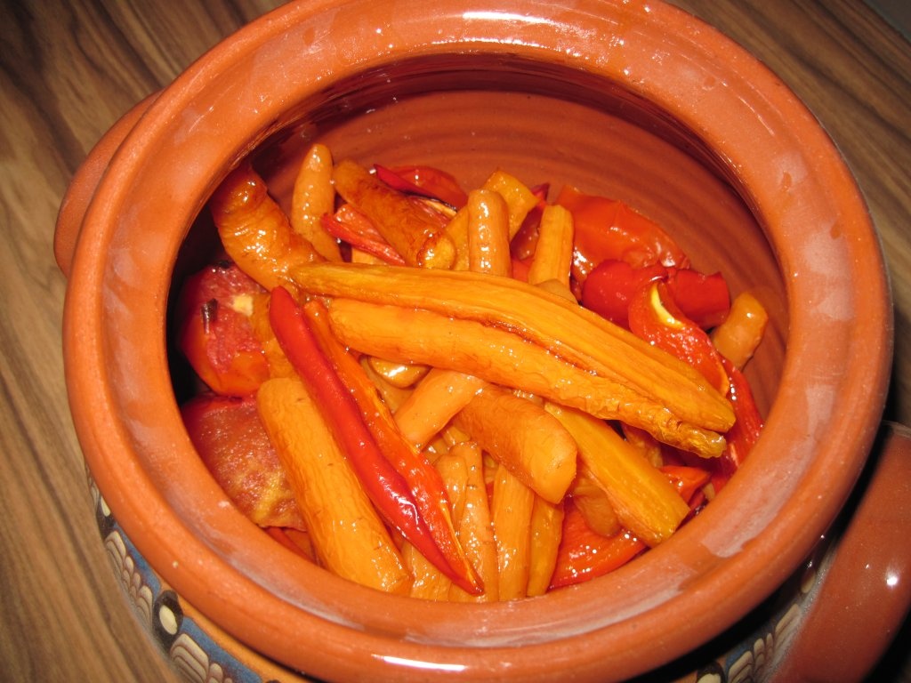 Supa crema de legume rumenite la cuptor