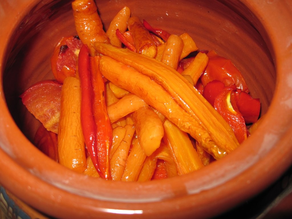 Supa crema de legume rumenite la cuptor