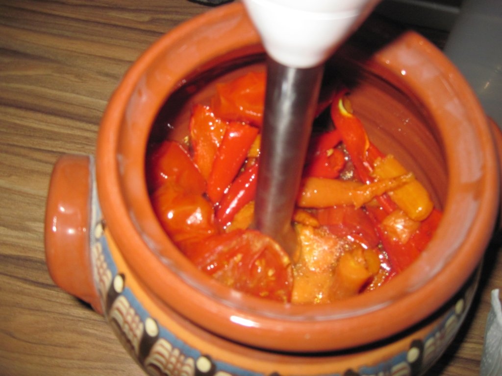 Supa crema de legume rumenite la cuptor