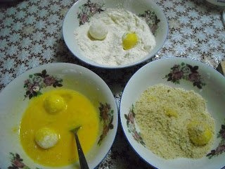 Crochete de cartofi cu branza