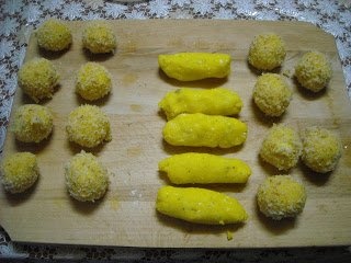 Crochete de cartofi cu branza