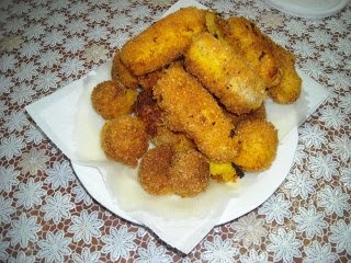 Crochete de cartofi cu branza