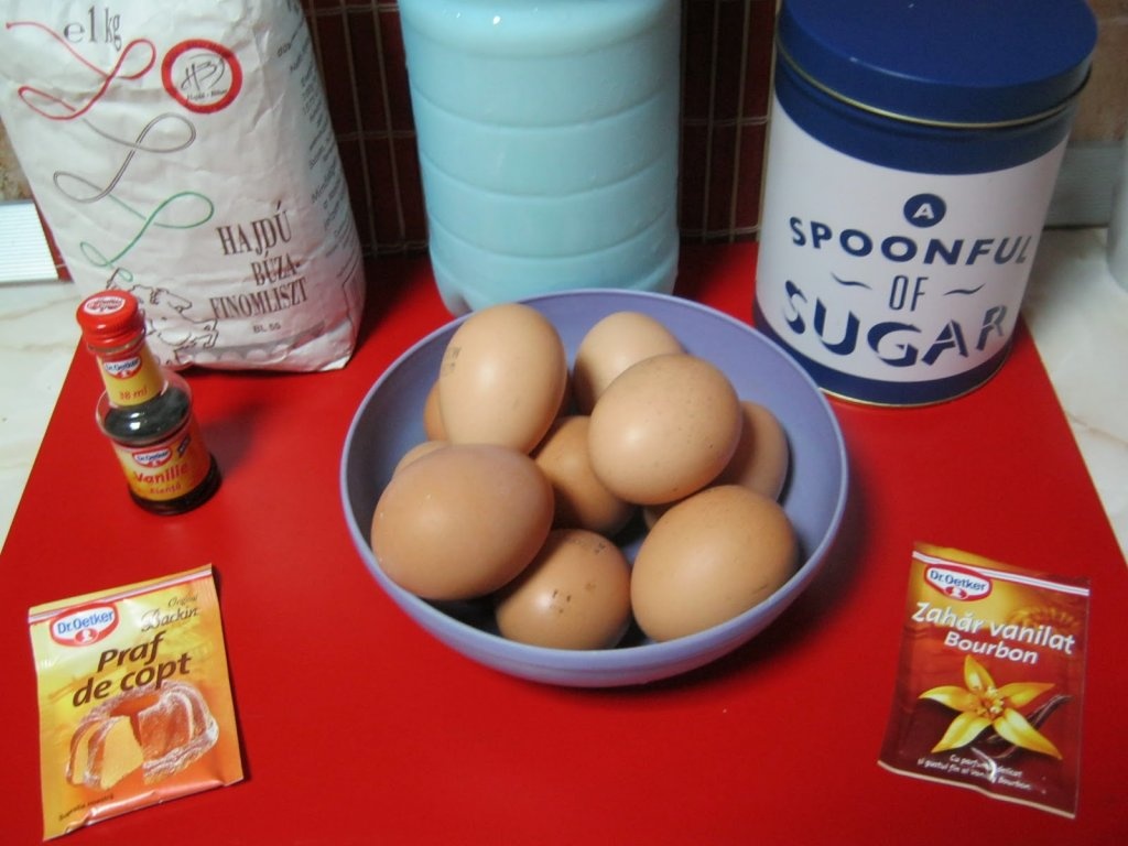 Crema de zahar ars, cu blat