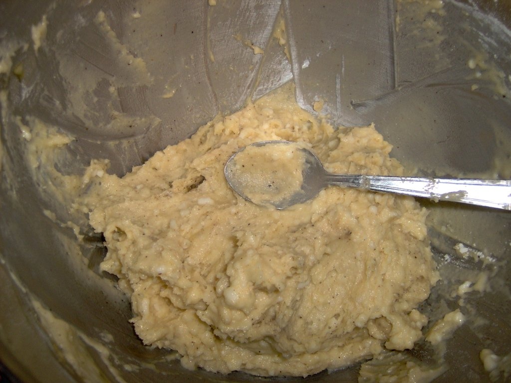 Gnocchi de branza in sos de ciuperci