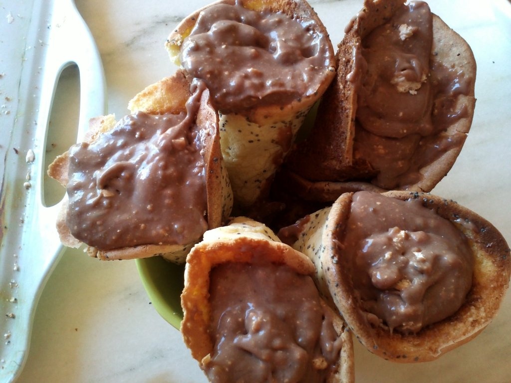 Cosulete cu ciocolata