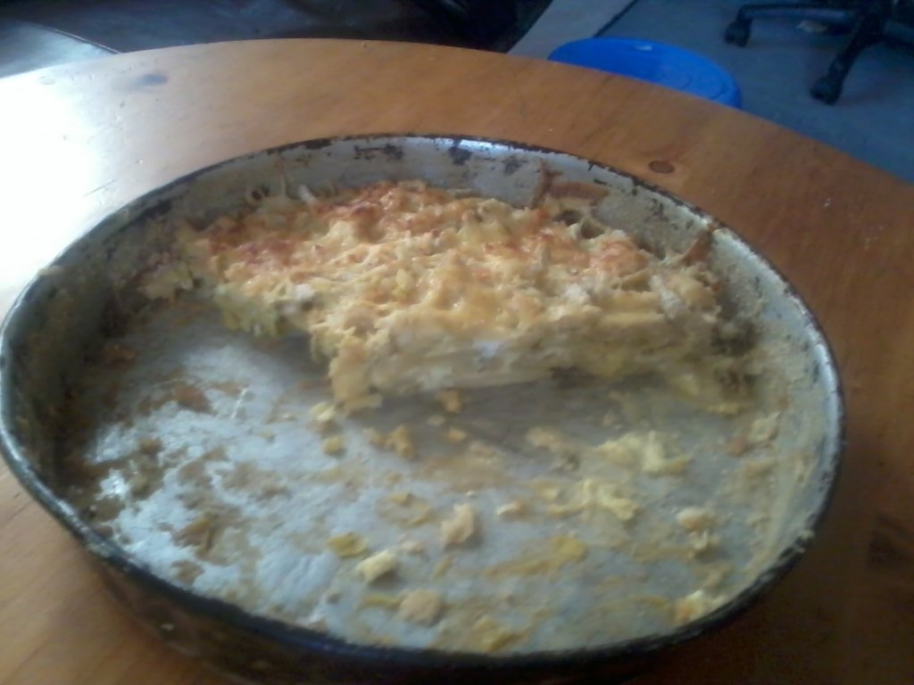 Fasole verde gratinata cu cascaval