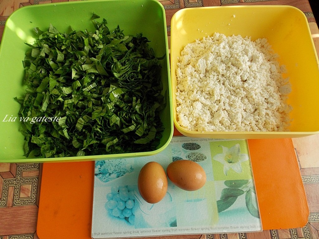 Paine cu urda si leurda