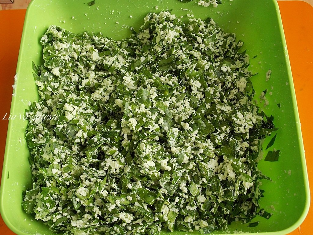 Paine cu urda si leurda