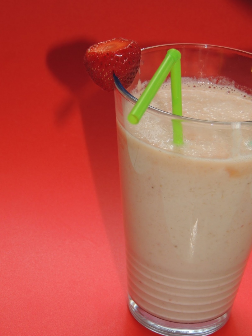 Milkshake cu fructe de sezon