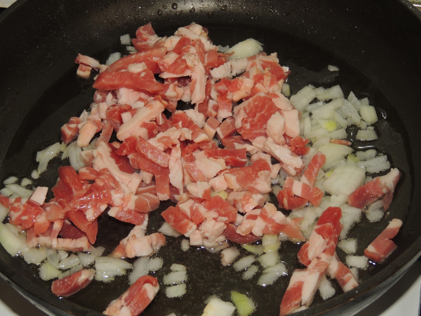 Frittatta de cartofi cu sunca