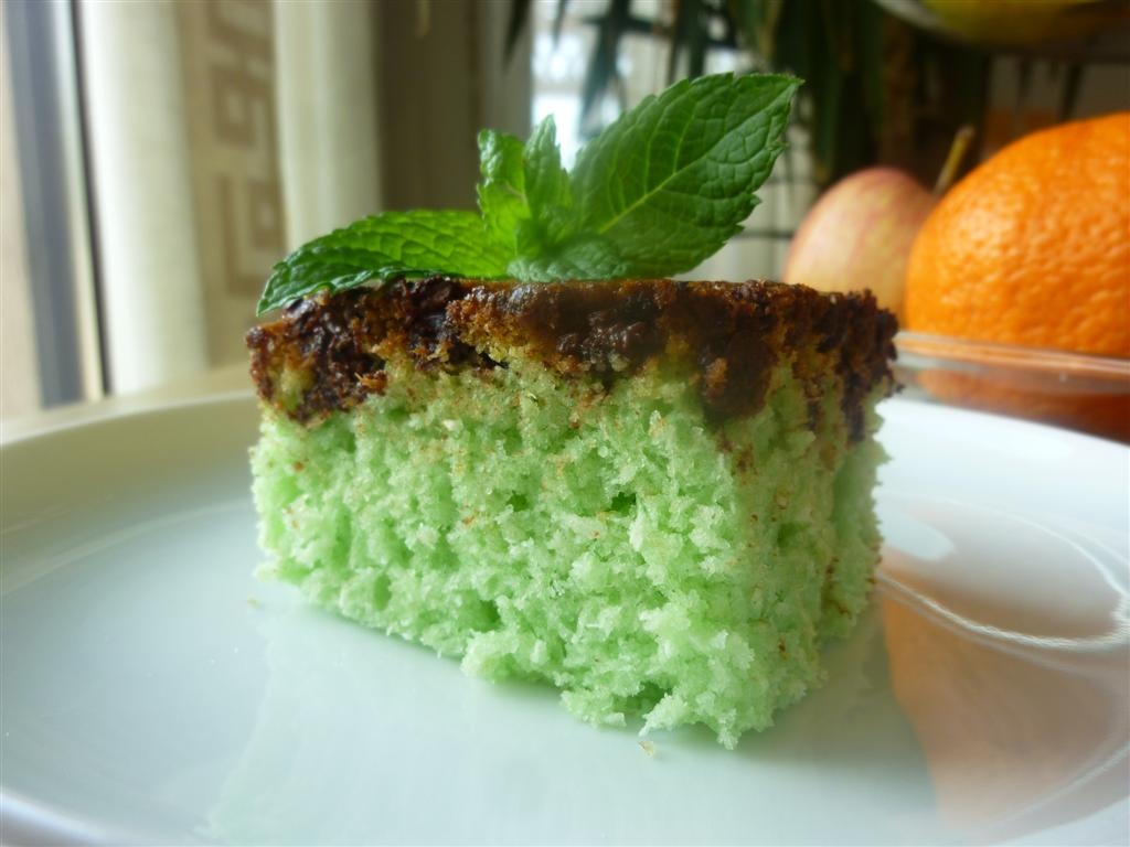 Prajitura cu menta si ciocolata